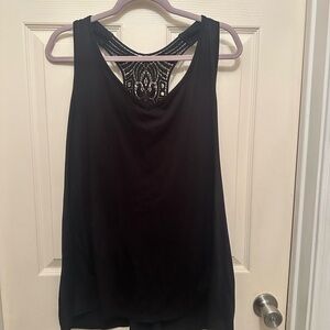 Elegant Black Sleeveless Top